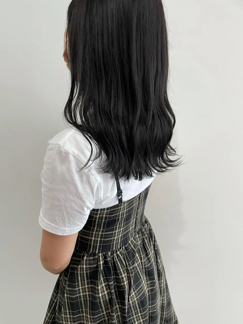 セミロング 🤍似合わせパーマ 奥田沙耶🫧のヘアスタイル