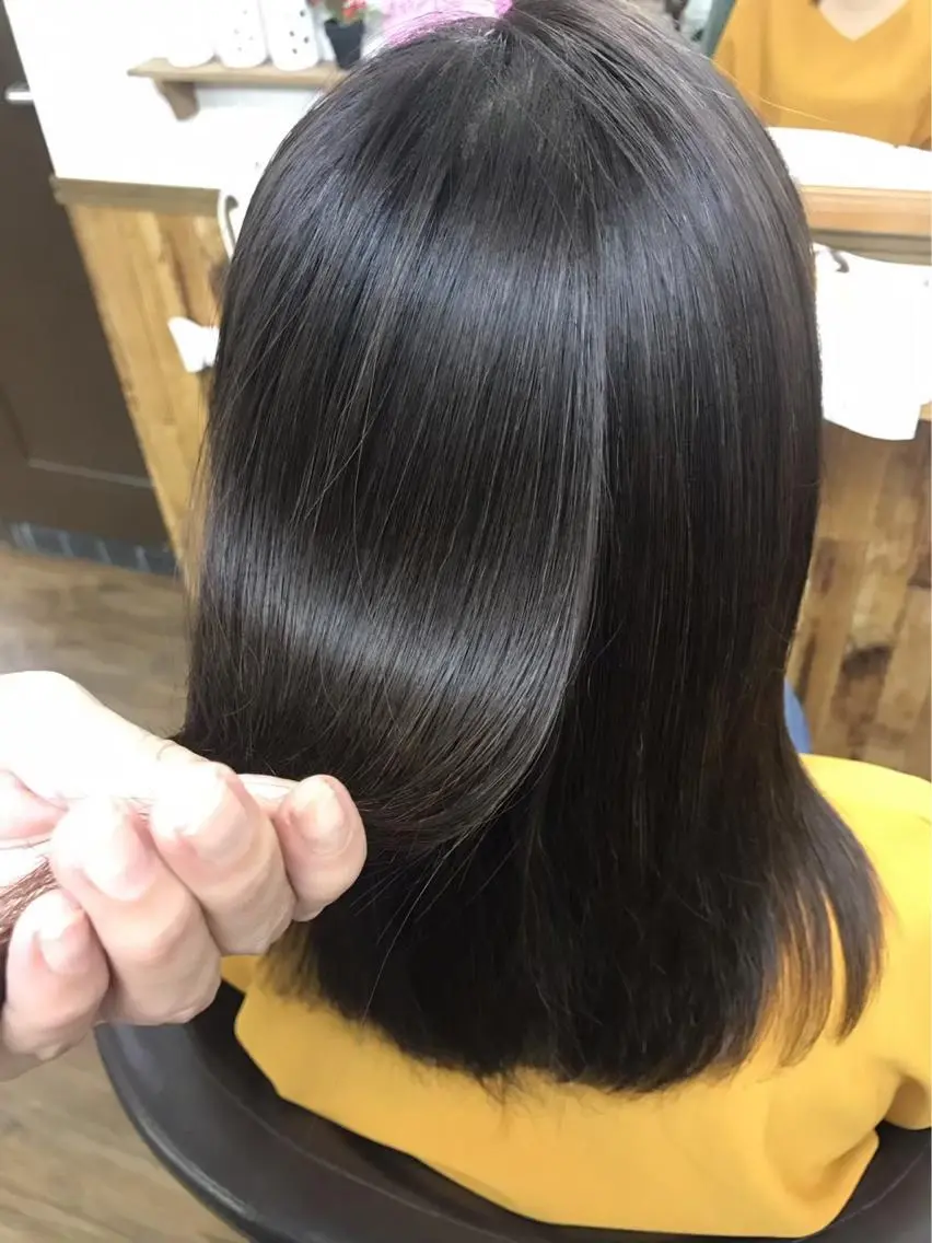 セミロング エクステ*美髪サロン KR2S河内長野店長のヘアスタイル