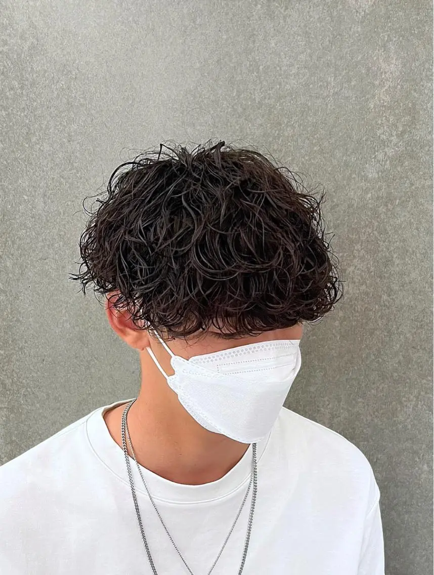 ショート パーマ メンズ 瀧野 翔吾【メンズ特化】のヘアスタイル