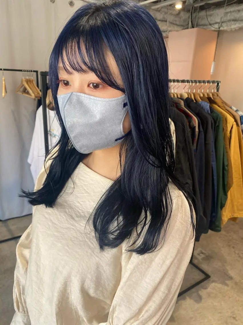 ロング カラー カット ヘアカラー トリートメント Hayashi Shioriのヘアスタイル