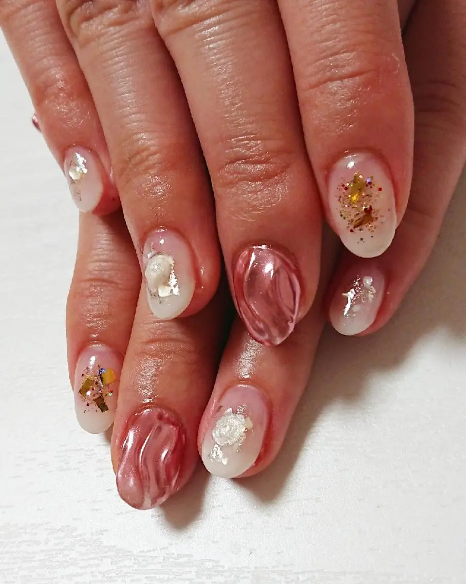 ネイル ニュアンスネイル ハンドネイル Lilith Nailのネイルデザイン
