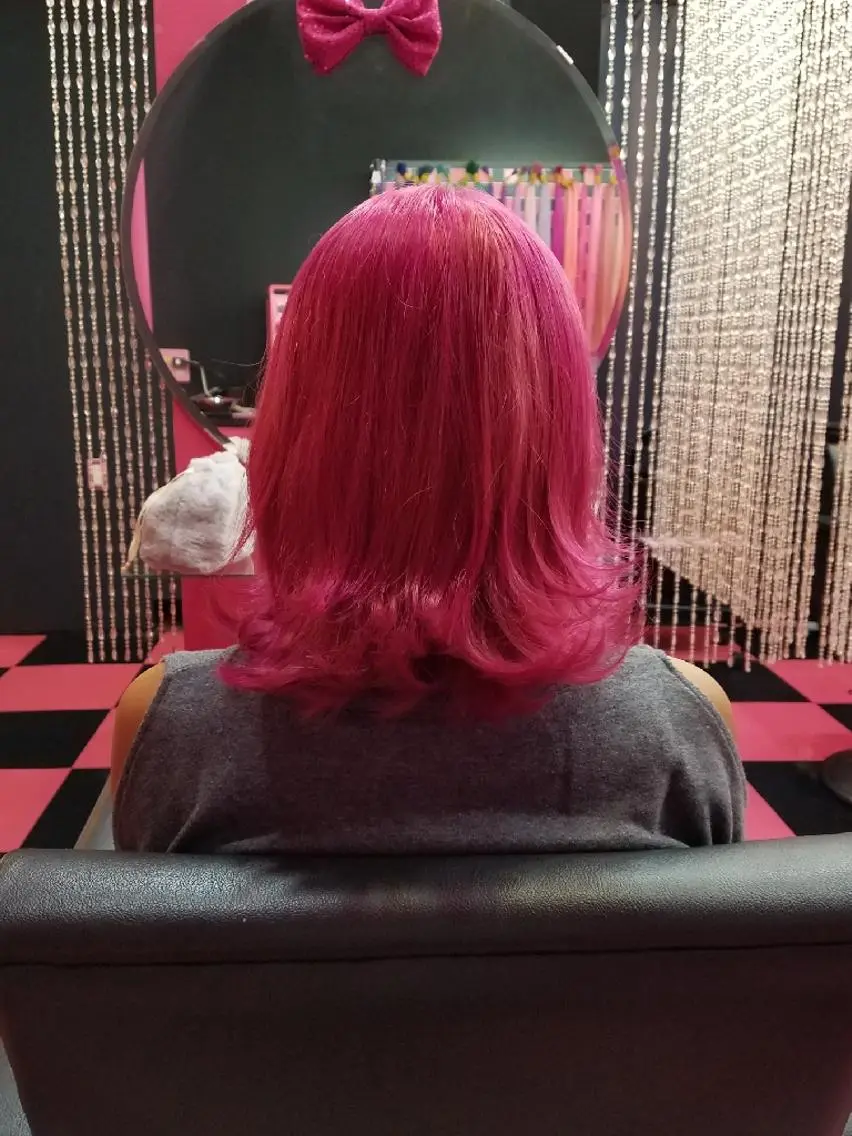 セミロング カラー ブリーチ ダブルカラー REMIX　by　  Love　hairのヘアスタイル