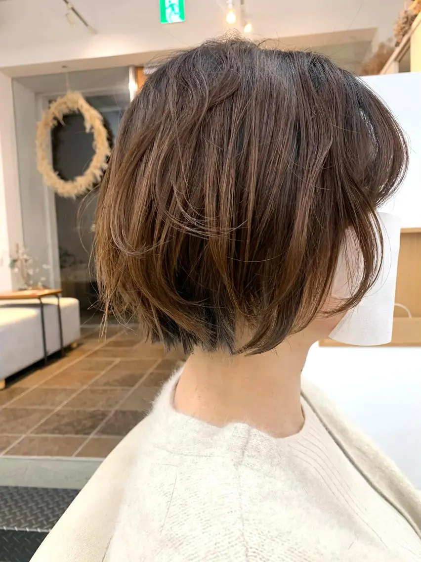 ショート ボブ co-kyu コキュウのヘアスタイル