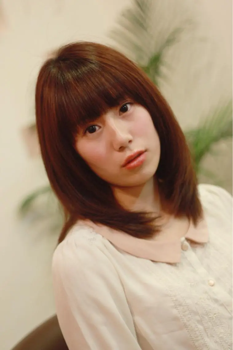ミディアム カラー 坂本 直樹のヘアスタイル