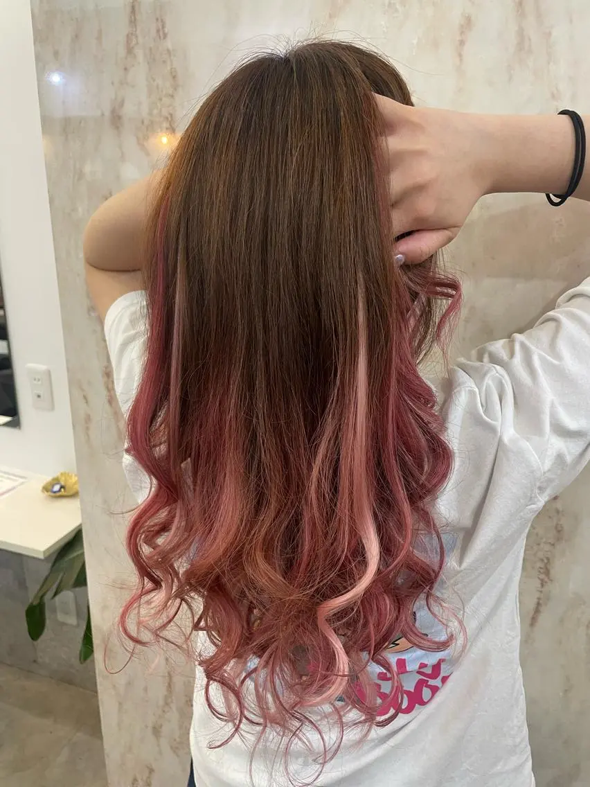 ロング エクステ 艶髪🇰🇷髪質改善 🎀ikuno🎀のヘアスタイル