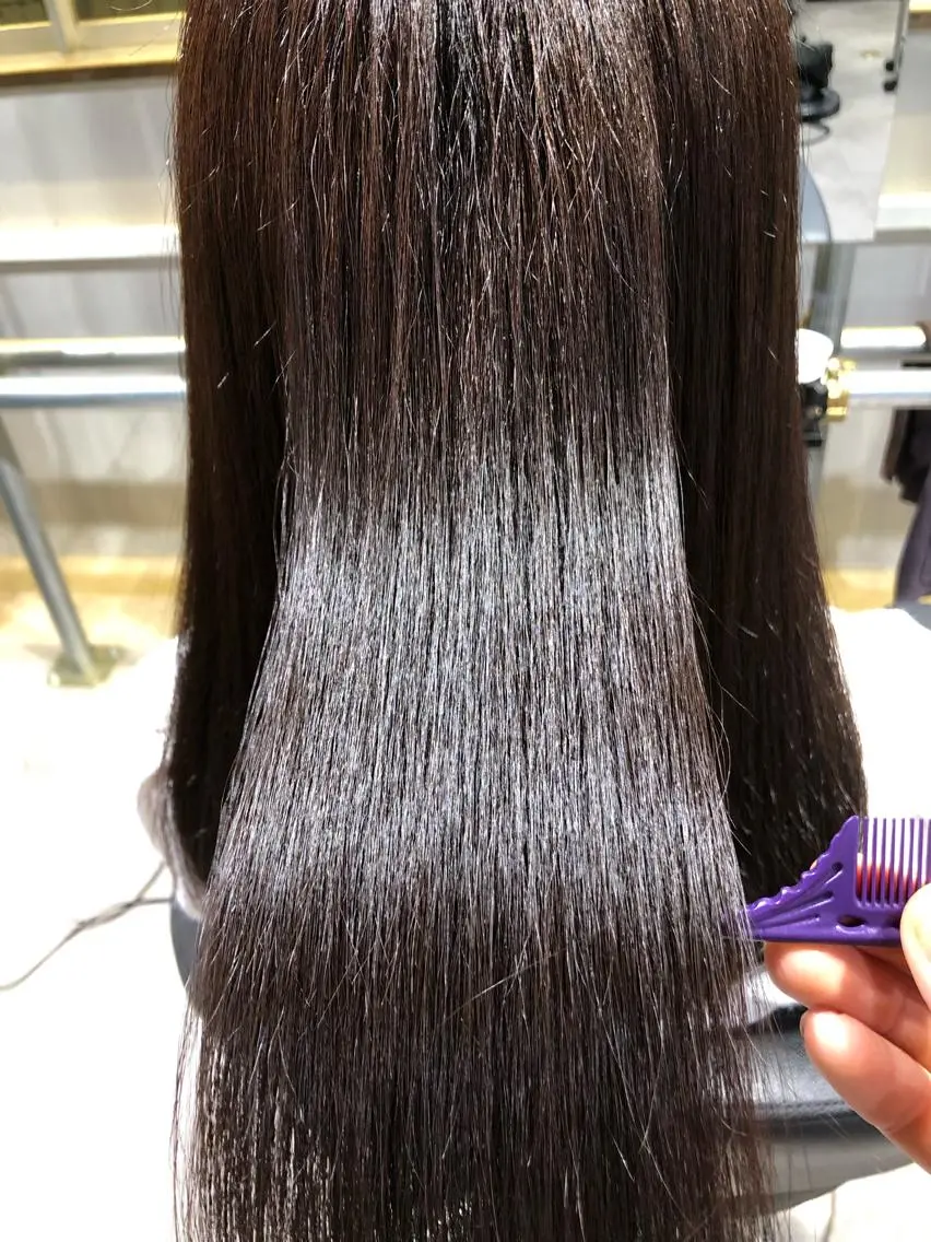 ロング 💖ブリーチなし透明 感💖ASAHIのヘアスタイル