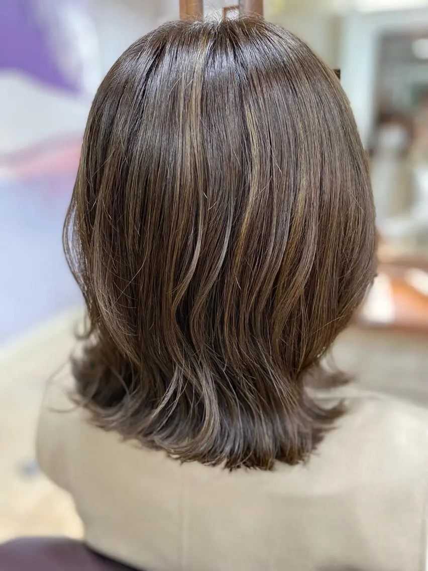 ミディアム HIRAGA MIKIのヘアスタイル