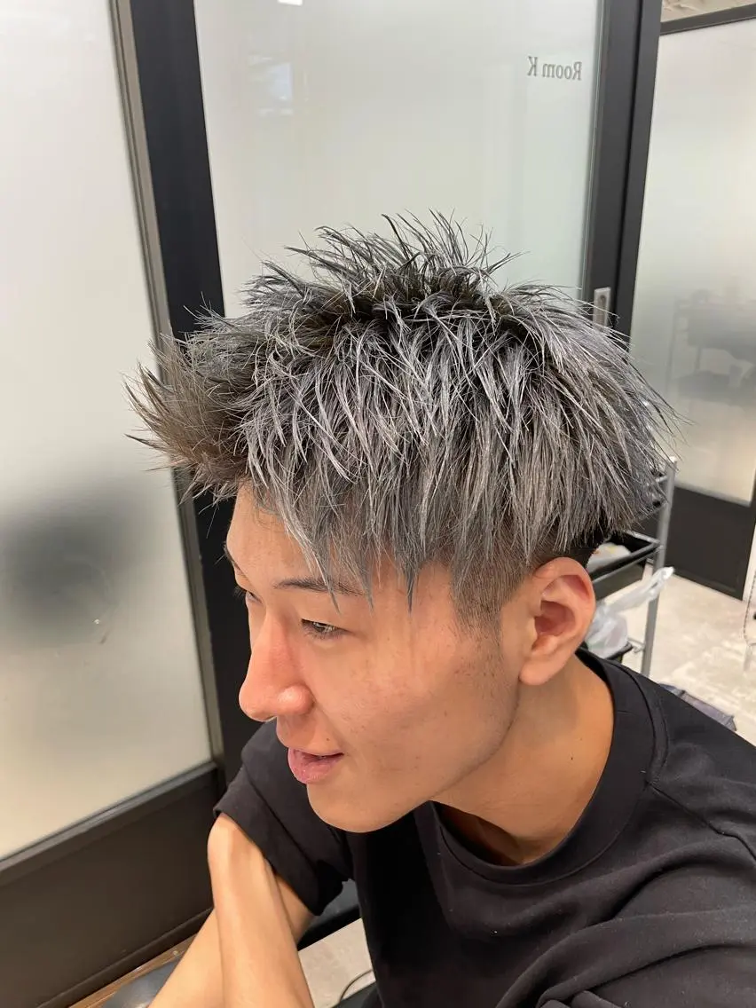 カラー メンズ ショートスタイル RYOSUKEのヘアスタイル