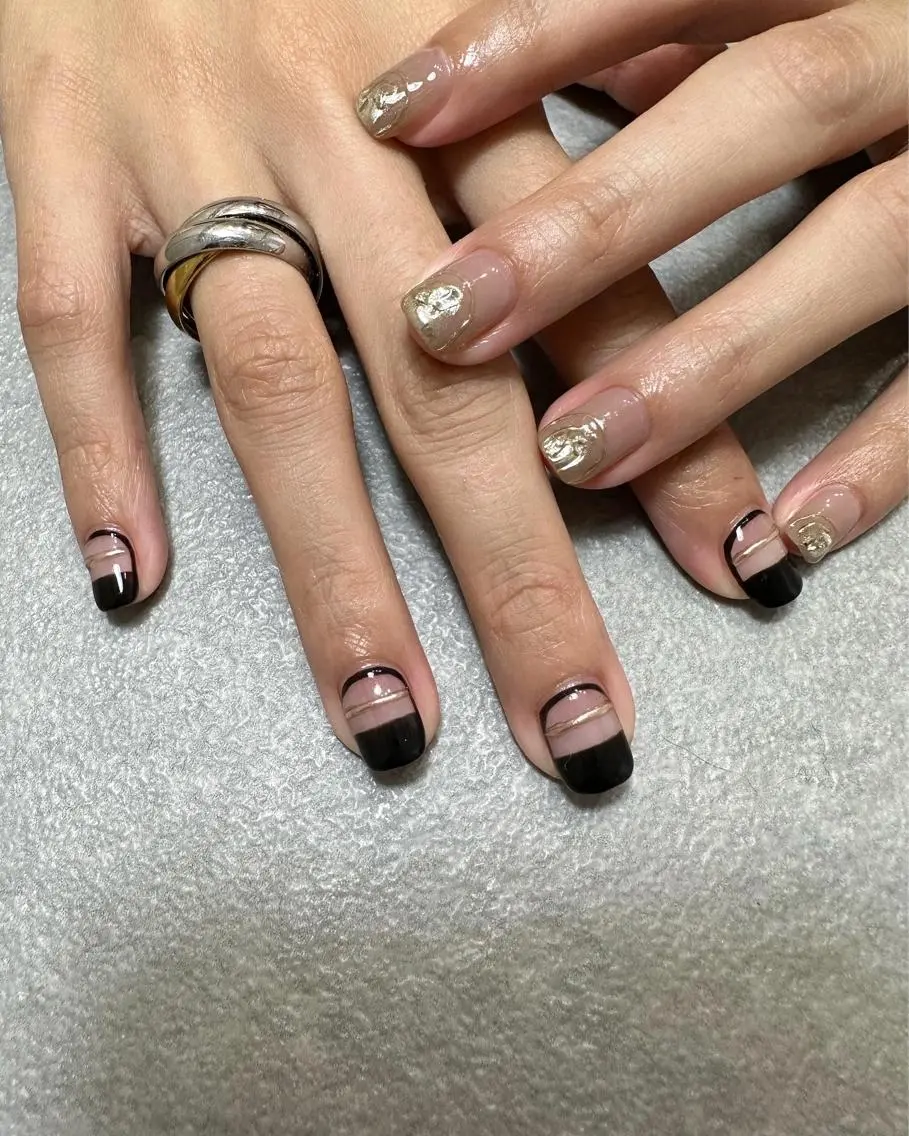 ネイル ハンドネイル フットネイル kiii.__ ✴︎*のネイルデザイン