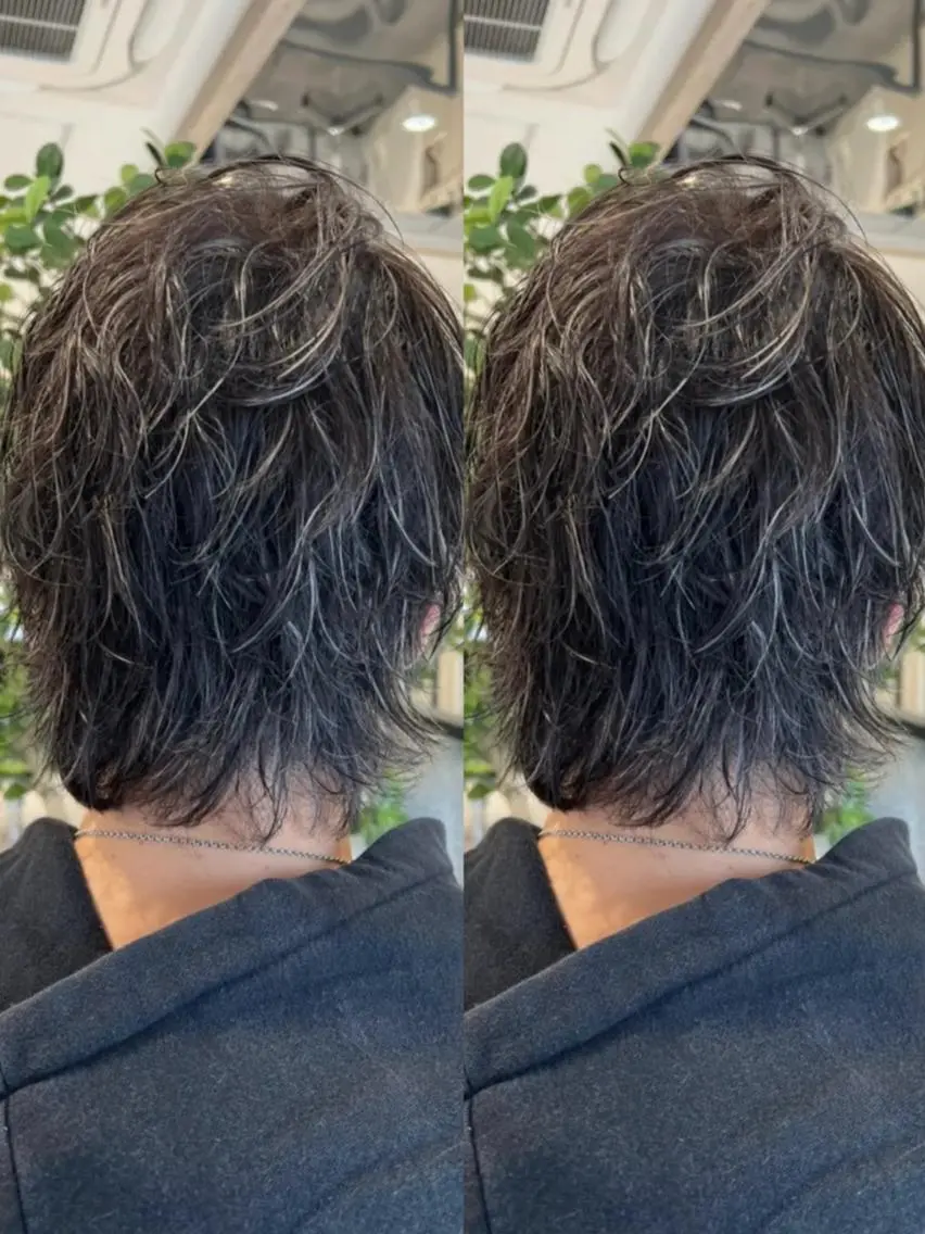ショート ハイライト TELA HAIRのヘアスタイル