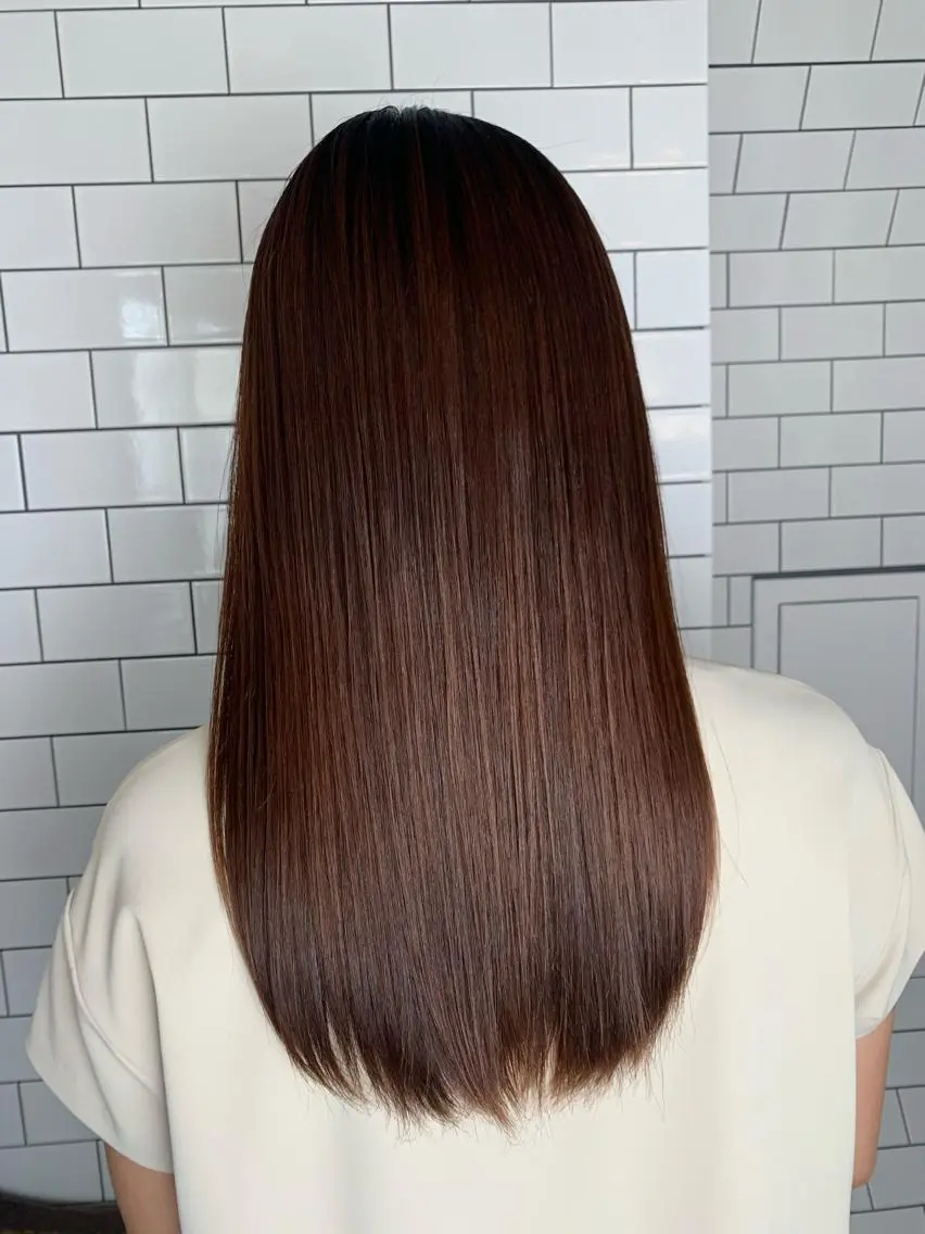 ロング トリートメント 酸熱トリートメント カット トリートメント 妙見 知洋のヘアスタイル