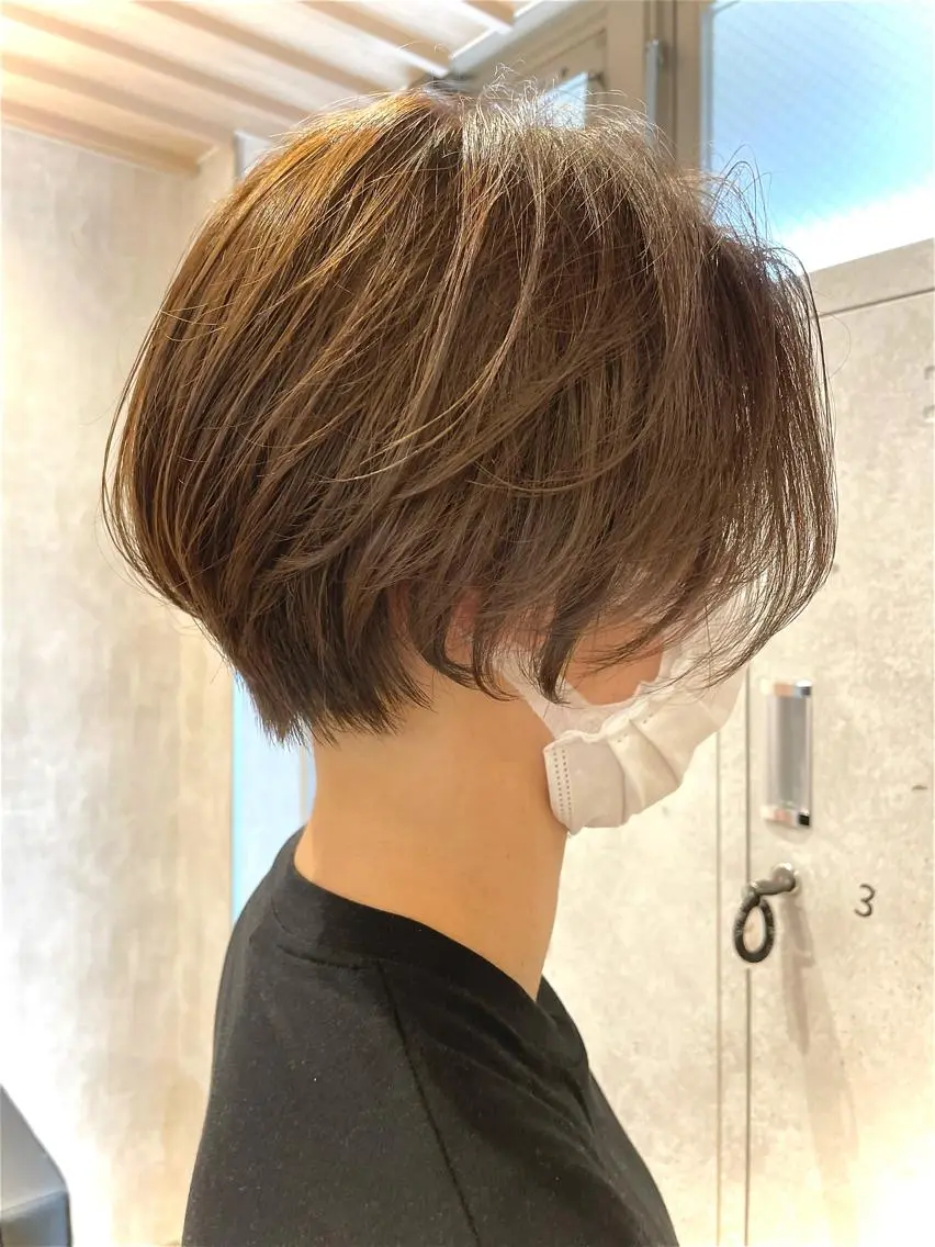 ショート 髪質改善&透明感 ⭐️高本裕基のヘアスタイル