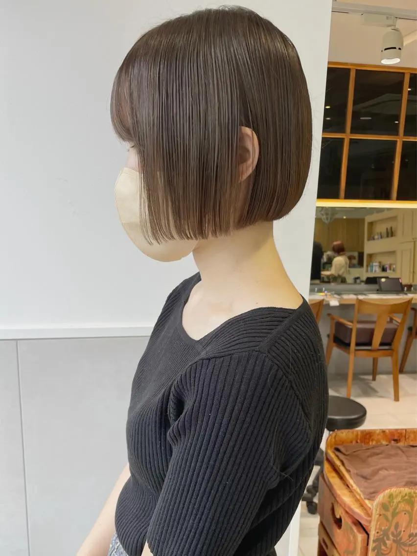 ショート カラー カット ヘアカラー 齋藤 咲のヘアスタイル