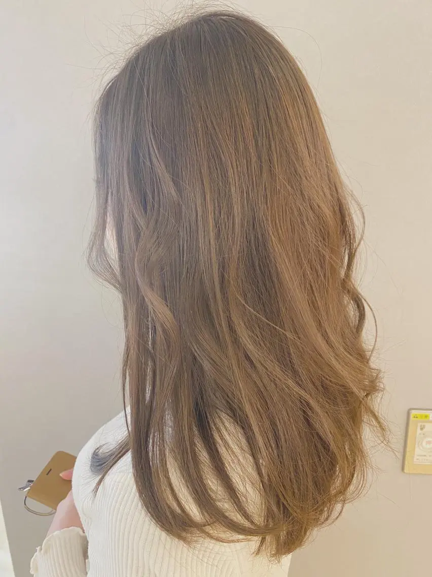 ロング unopulir 景山 凌のヘアスタイル