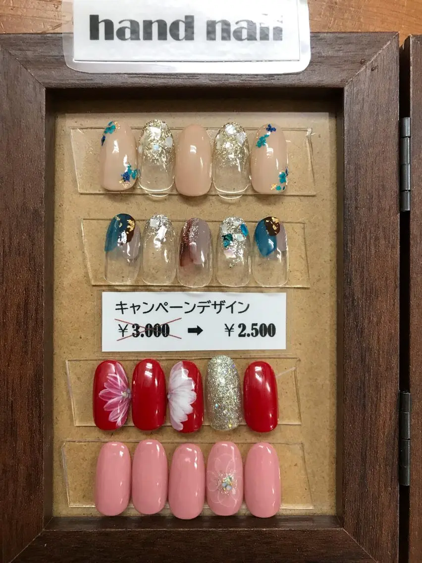 ネイル ハンドネイル lotus erikaのネイルデザイン