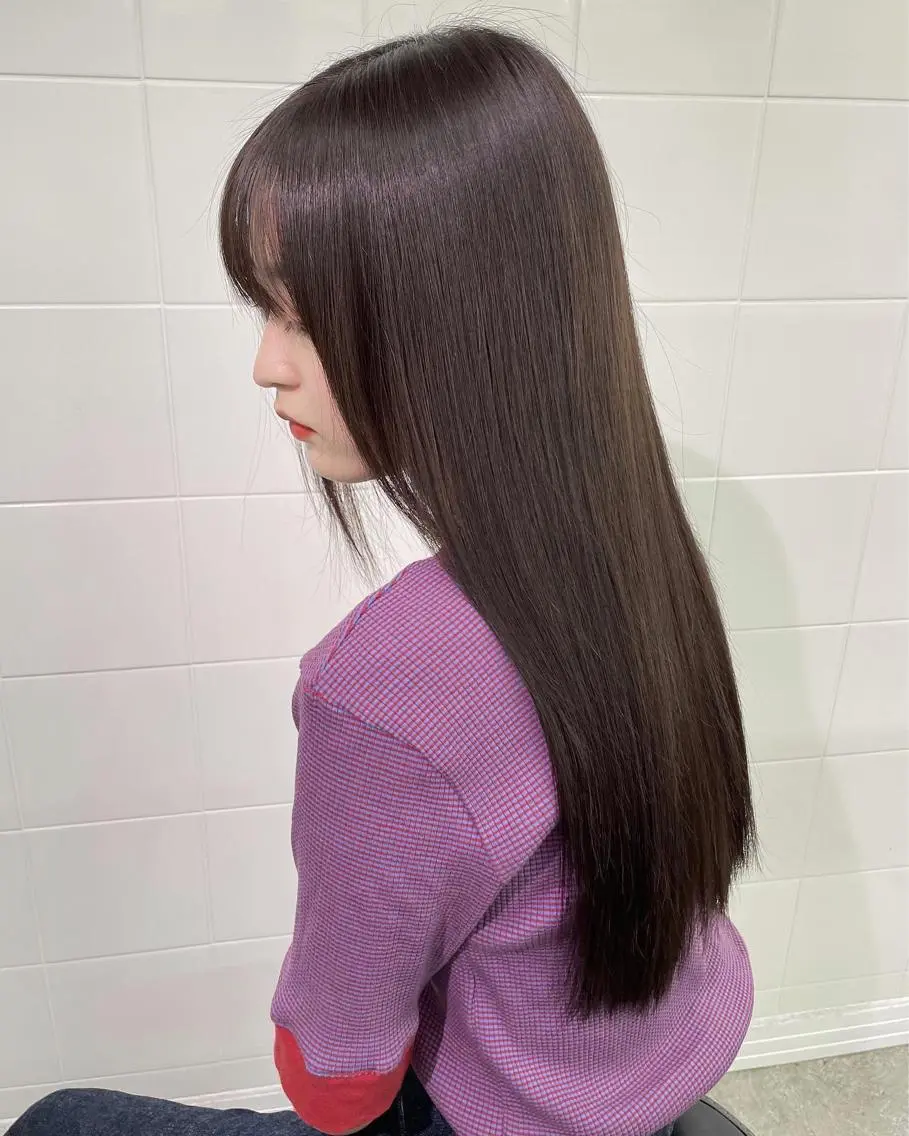 ロング カラー トリートメント 🎀プルエクステ みまひかる🎀のヘアスタイル
