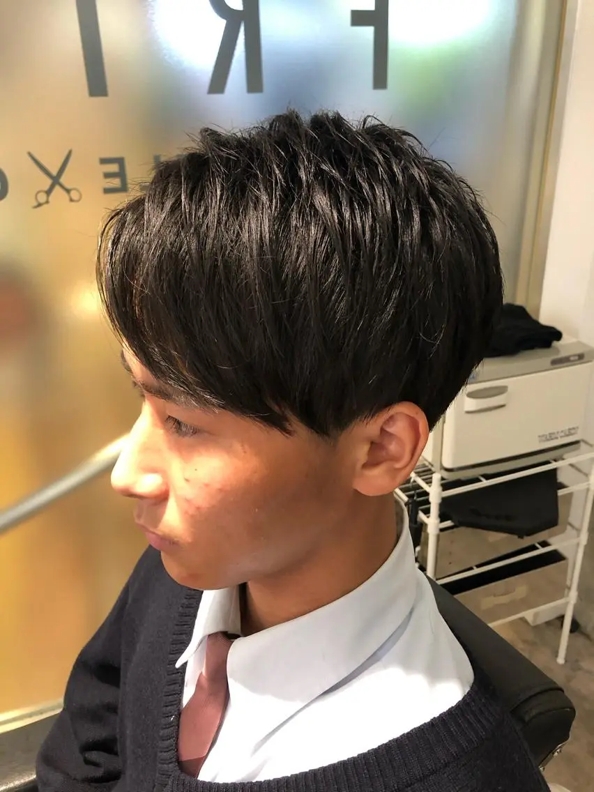 ショート メンズ rilune matsuoのヘアスタイル