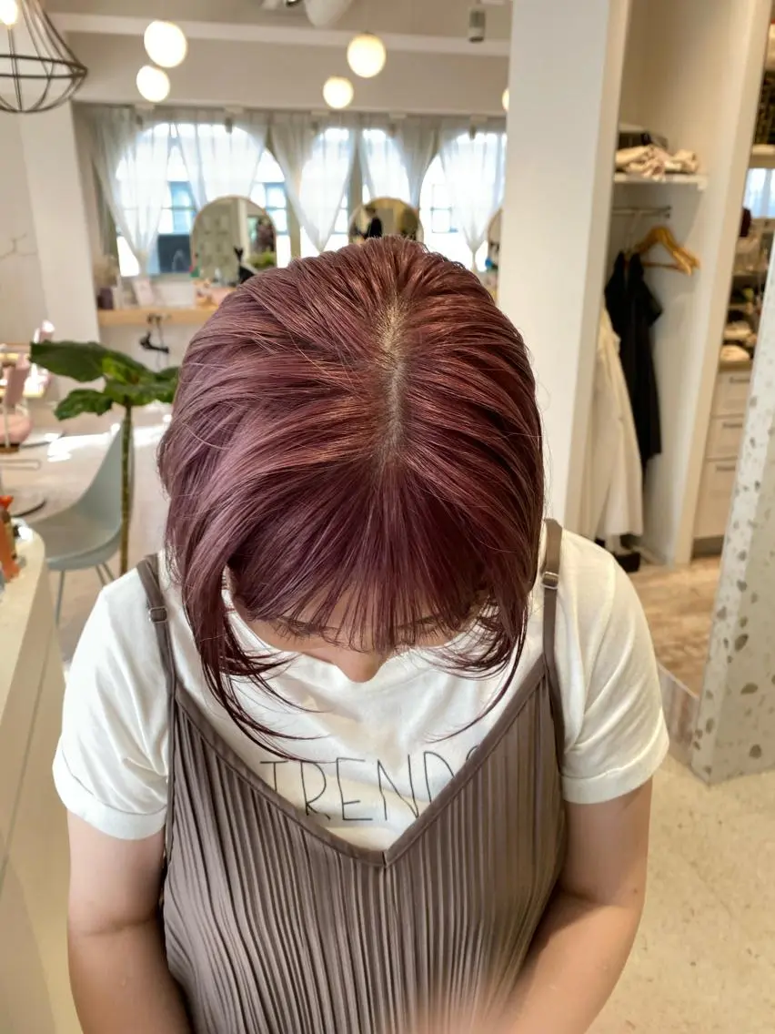 ショート カラー soil ミヤタケのヘアスタイル