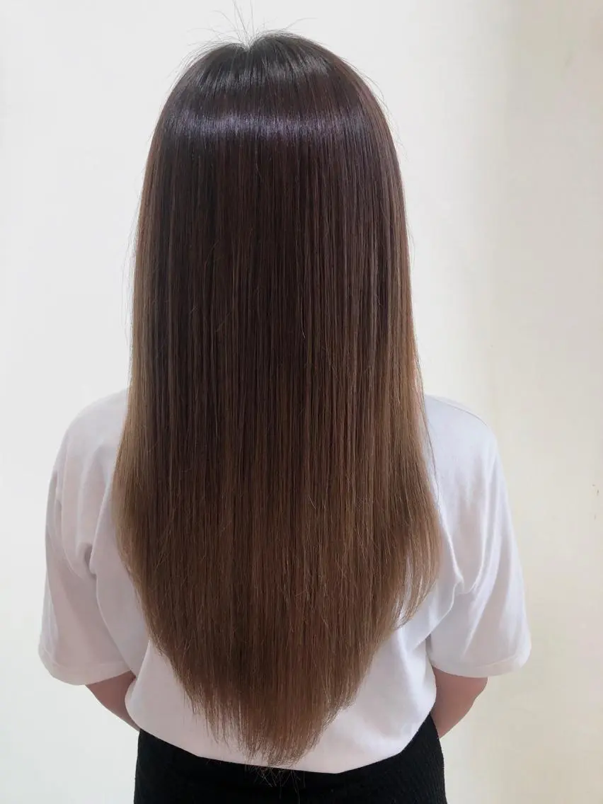 ロング 鶴﨑 美優亜のヘアスタイル