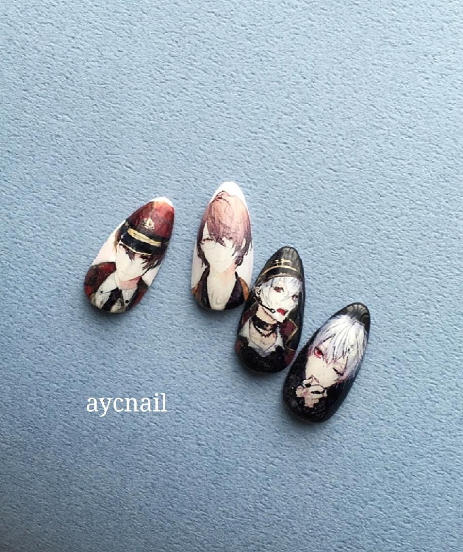 ネイル ハンドネイル 推しネイル | 　aycnailのネイルデザイン