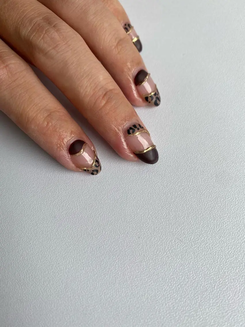 ネイル アニマル柄 LIll nailのネイルデザイン