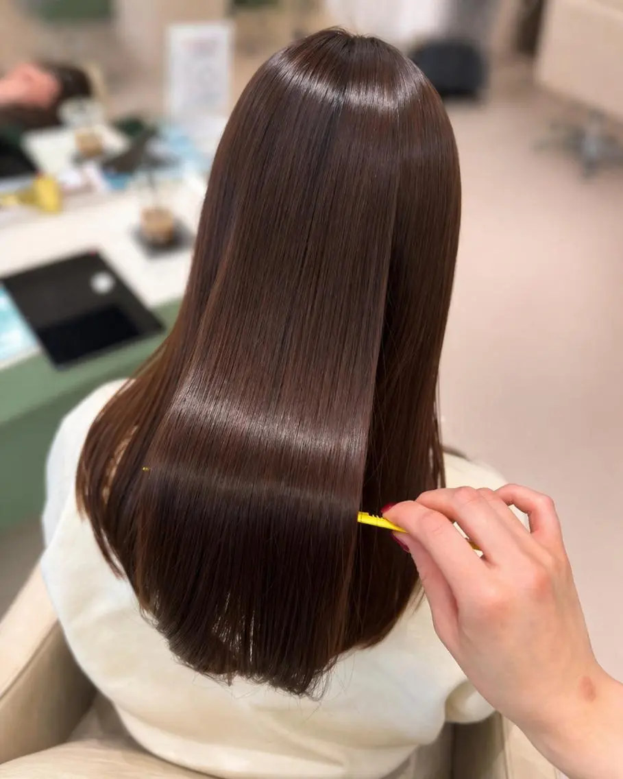 ロング カラー カット ヘアカラー トリートメント 髪質改善/透明感カラ ー/Ayana 🍒のヘアスタイル