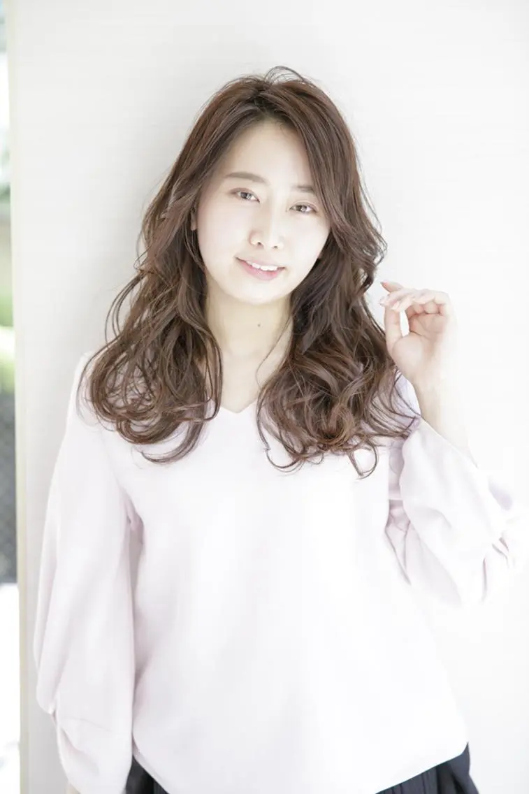 ロング カラー カット ヘアカラー トリートメント 似合わせカット 銀座/アライ カズヤのヘアスタイル