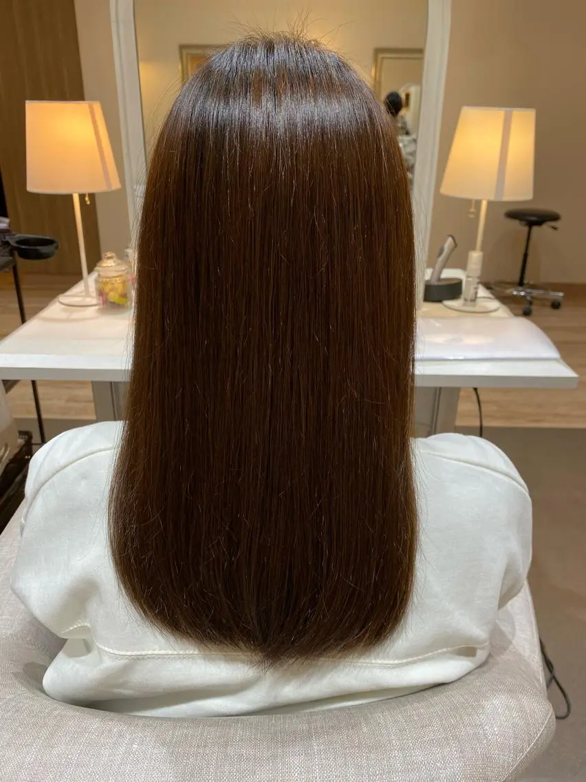 ロング トリートメント 星原 瑞穂のヘアスタイル
