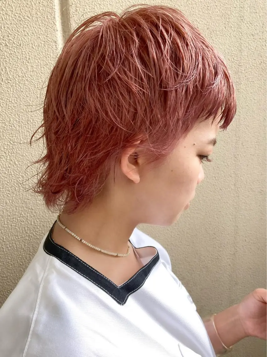 ショート ヘアカラー カラーリスト菅野 竜矢🌈のヘアスタイル