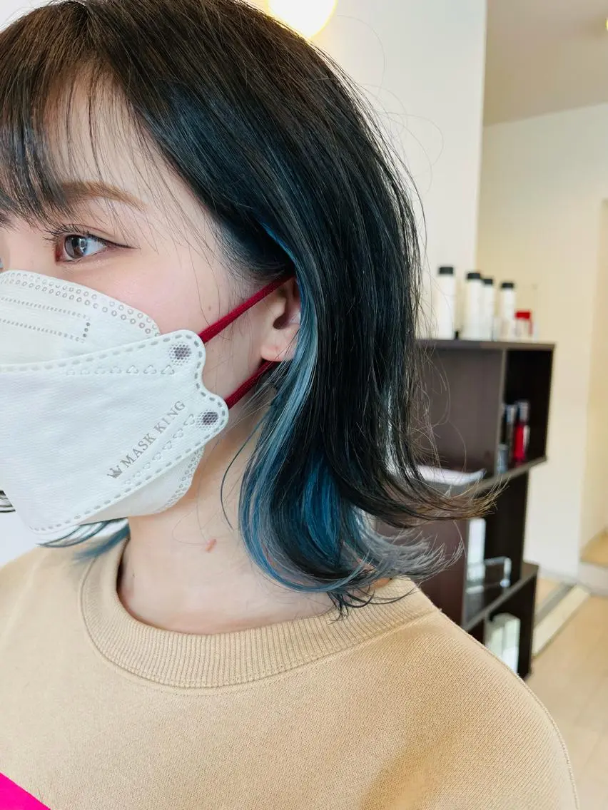 ミディアム カット ヘアカラー トリートメント PazRood 山下のヘアスタイル