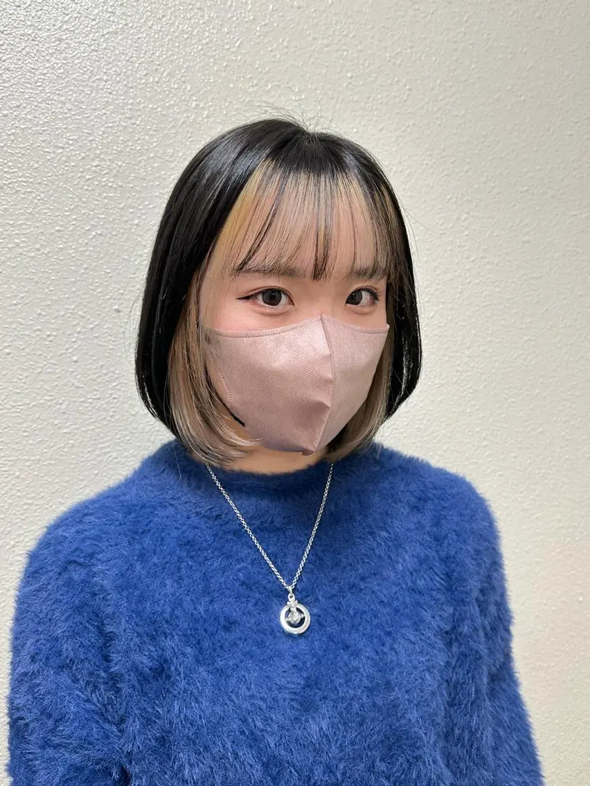 ショート カラー パーマ ヘアアレンジ メンズ キッズ ネイル マツエク・マツパ アイブロウ メンズバレイヤージュ メンズブリーチ メンズハイライト メンズインナーカラー メンズ韓国風 切りっぱなしヘアボブ ミディアムヘアRYOのヘアスタイル
