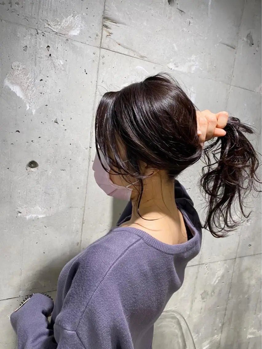 ロング ヘアアレンジ 【メンズサロン】 BLUCK 横浜のヘアスタイル