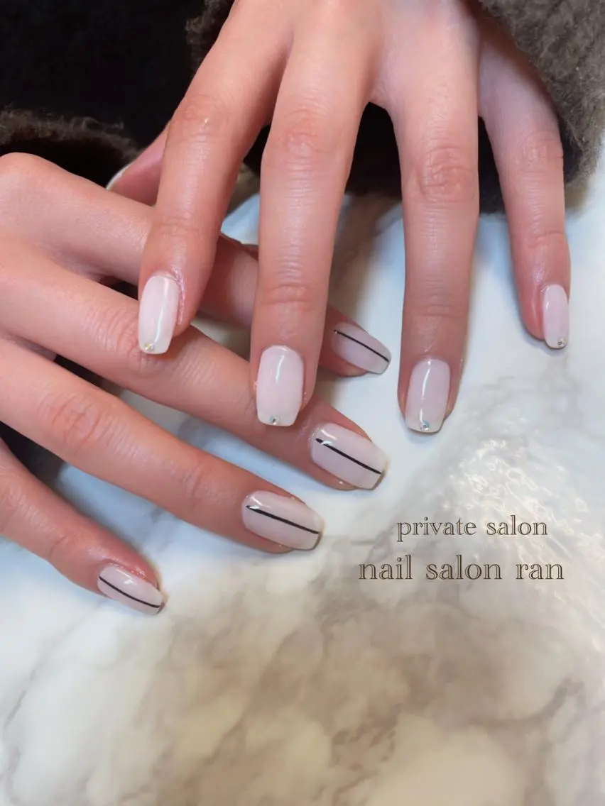 ネイル 持ち込み nailsalon ranのネイルデザイン