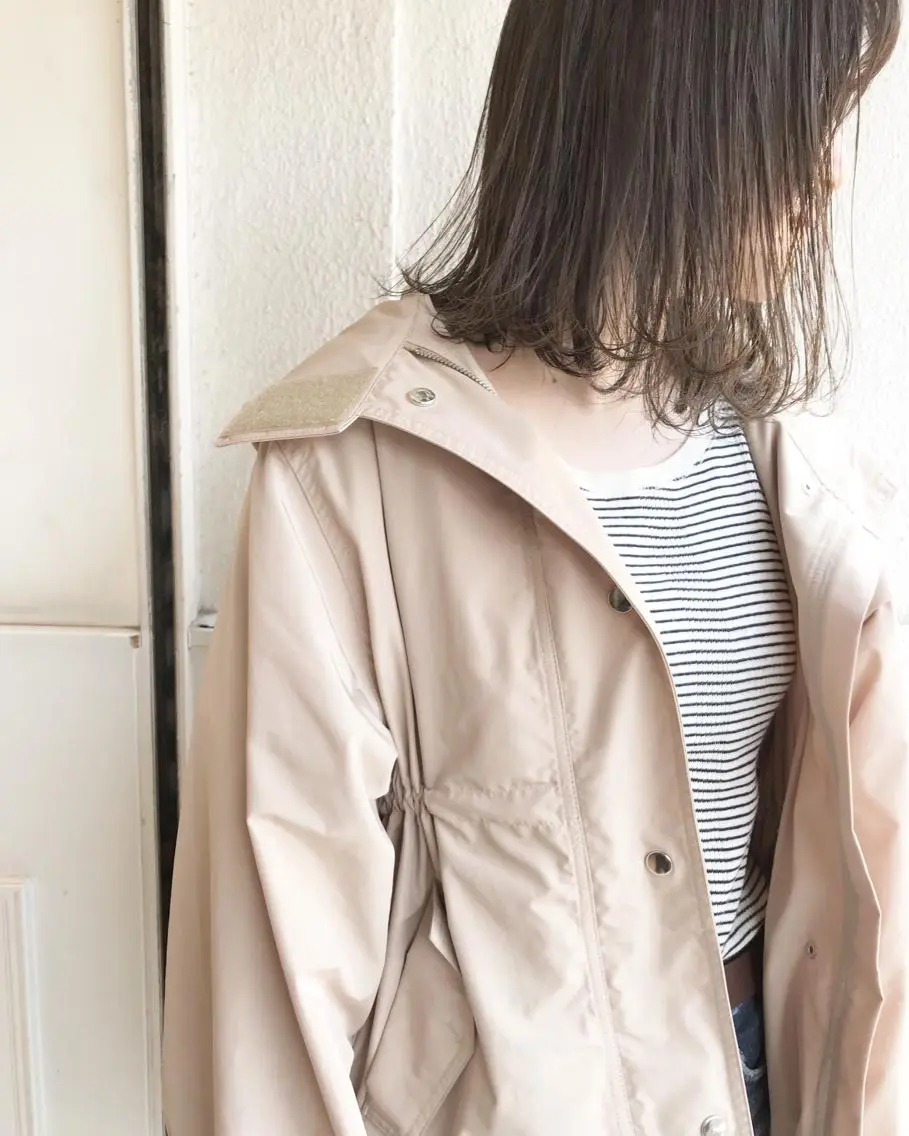 ミディアム カラー カット Musiiik hairのヘアスタイル