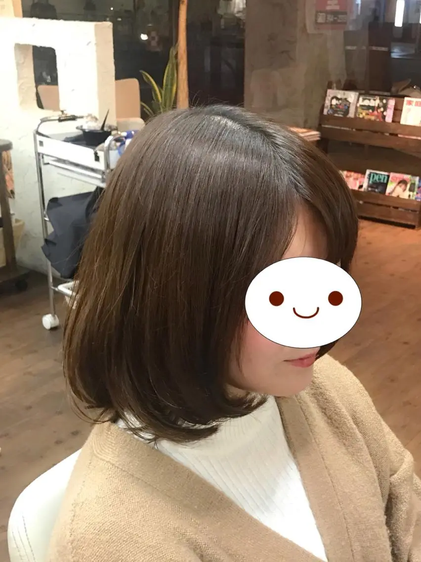 セミロング 中野 大士のヘアスタイル