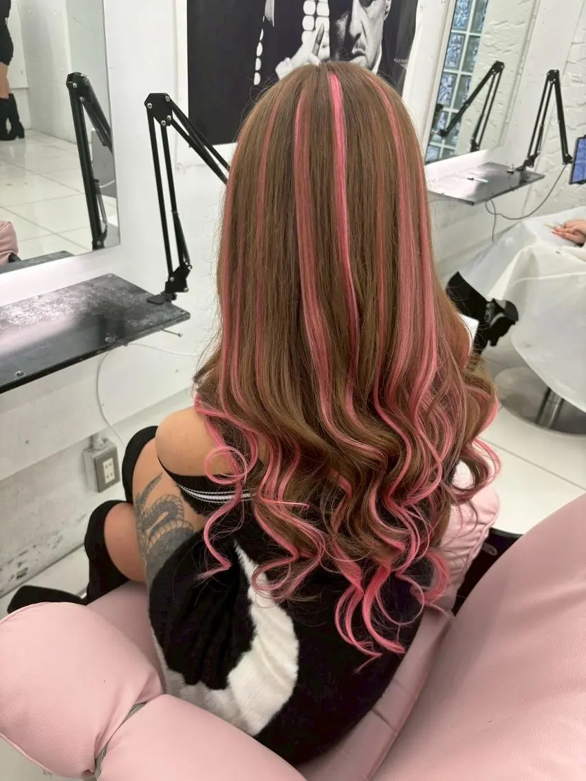 ロング エクステ エクステ Rover錦のヘアスタイル