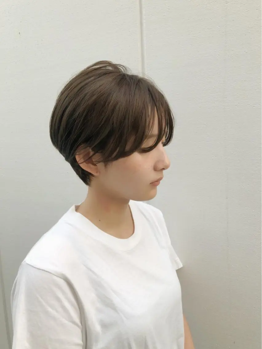 ショート カラー ノグチ ユウキ/ボブのヘアスタイル