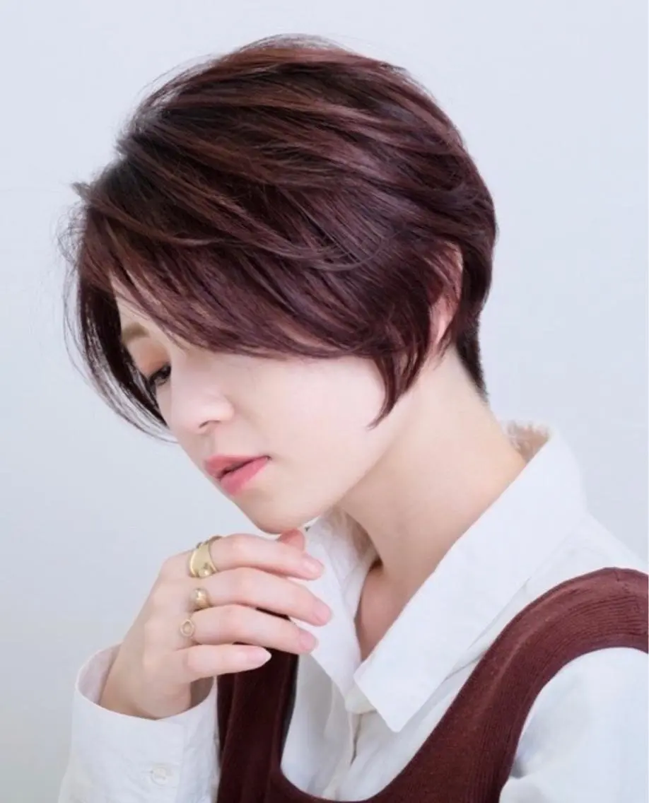 ショート ハンサムショート ベリーショート ショートヘア 愛されヘア♪ 大森春奈のヘアスタイル