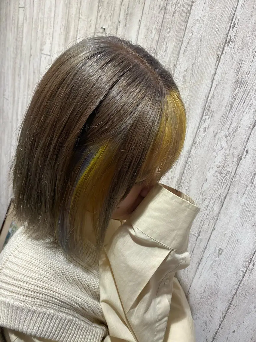 ショート カラー ヘアカラー トリートメント 🦋店長🦋 ほんさわ みずきのヘアスタイル
