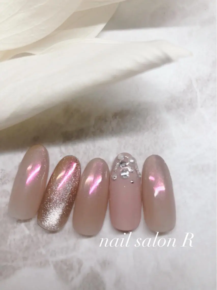 ネイル ピンク nail salon Rのネイルデザイン