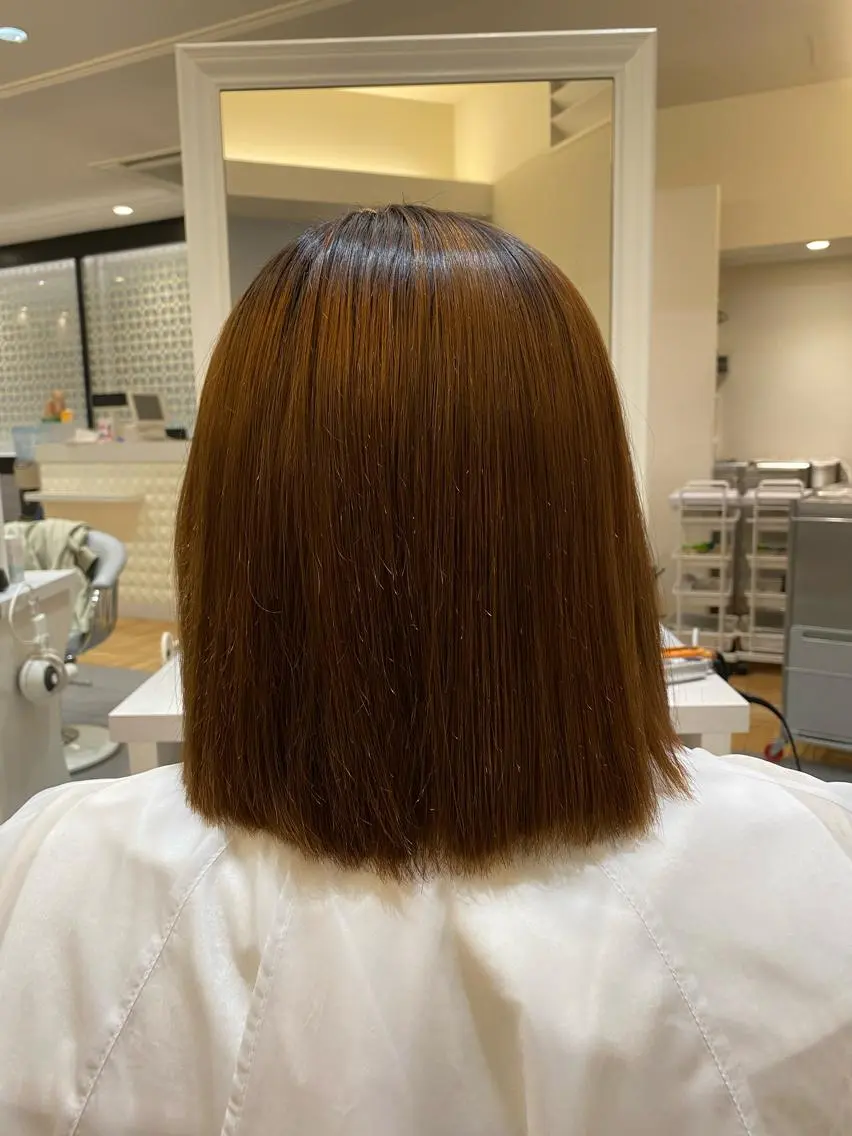 ミディアム パーマ ミディアムパーマ ストレートパーマ キタド アミのヘアスタイル