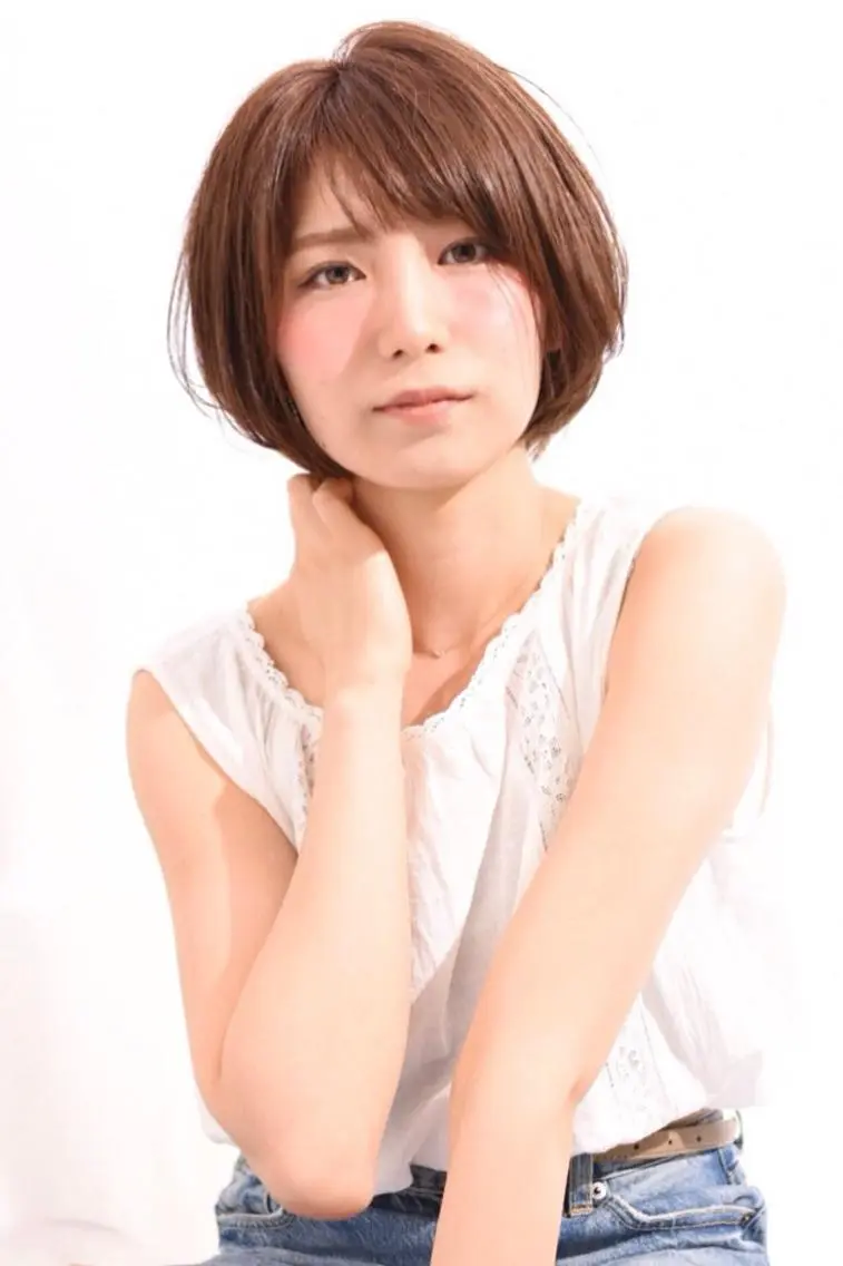 ショート カラー 中村 瑛秀のヘアスタイル