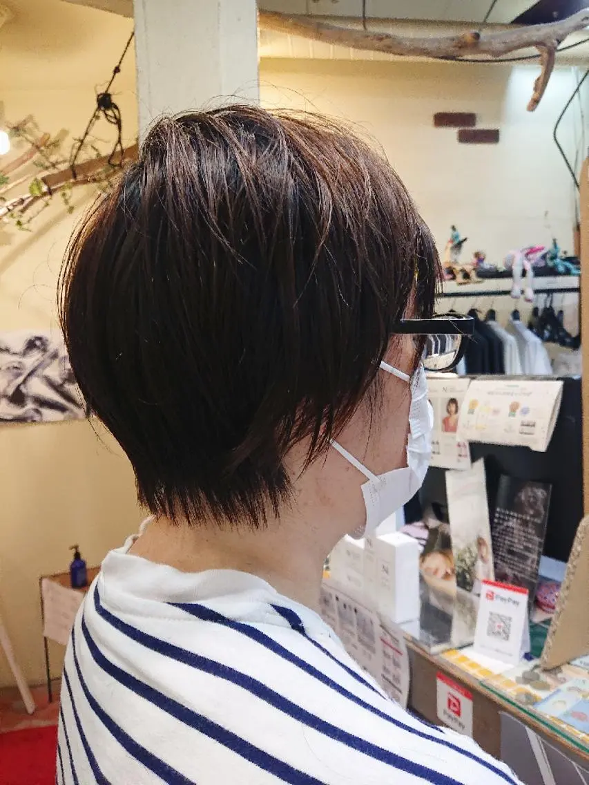 ショート ショートヘア 「sumi」 AMIのヘアスタイル