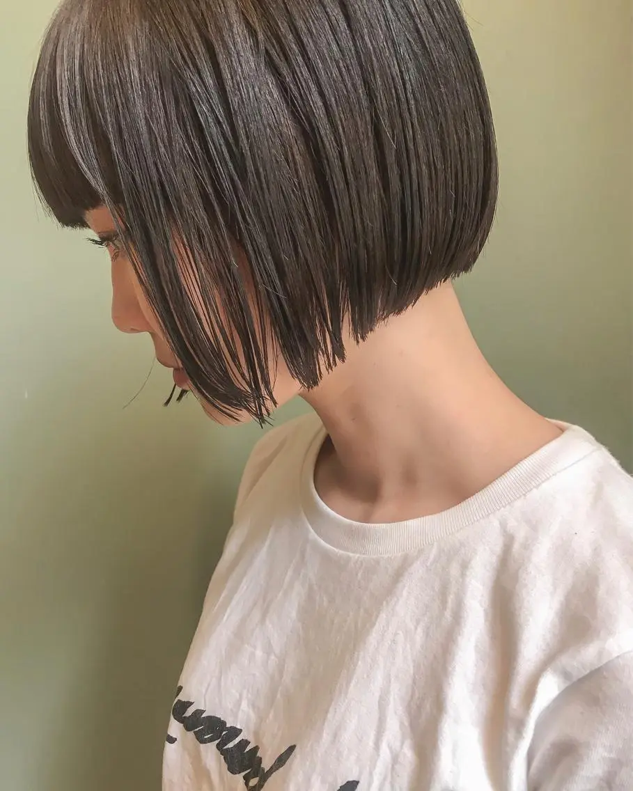 ショート ボブ potato nanacoのヘアスタイル