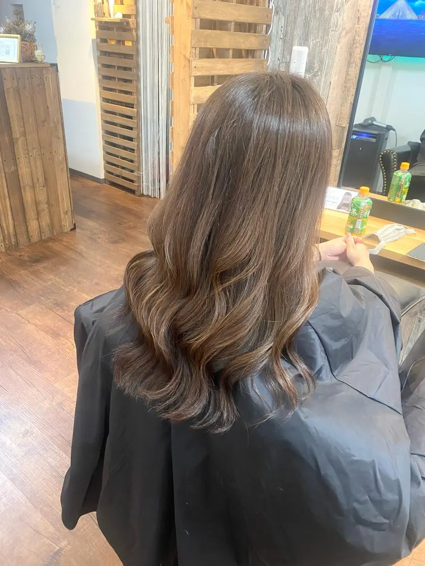ロング カラー ヘアカラー Luzir⭐︎ GEN⭐︎のヘアスタイル