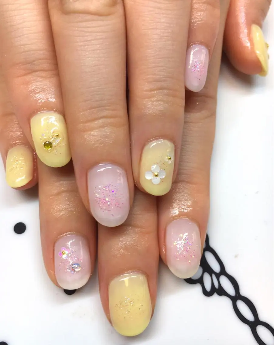 ネイル ジェルネイル シンプルネイル nailist cocoのネイルデザイン