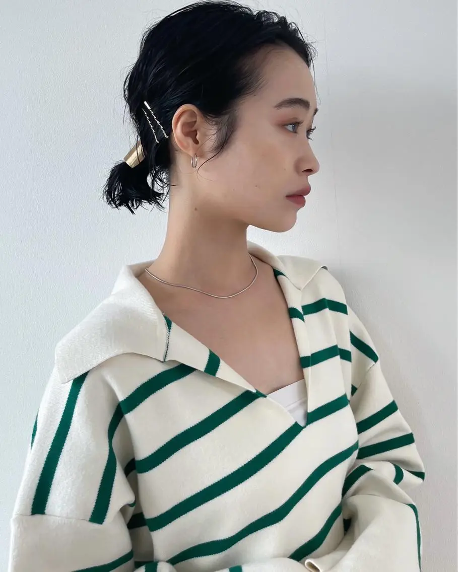 ショート パーマ ボブ カット 似合わせカット ケアパーマ喜来雅由のヘアスタイル