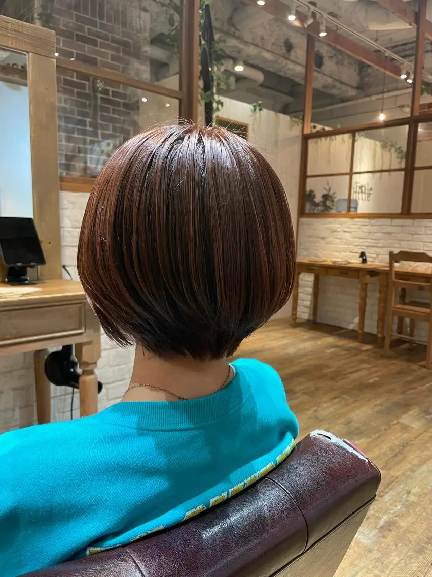 ショート ショートヘア 黒岩 明日美のヘアスタイル