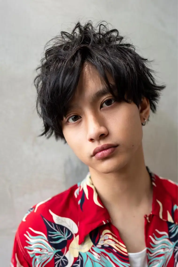 ショート パーマ メンズ マッシュ メンズパーマ特化型 🔥URITAのヘアスタイル