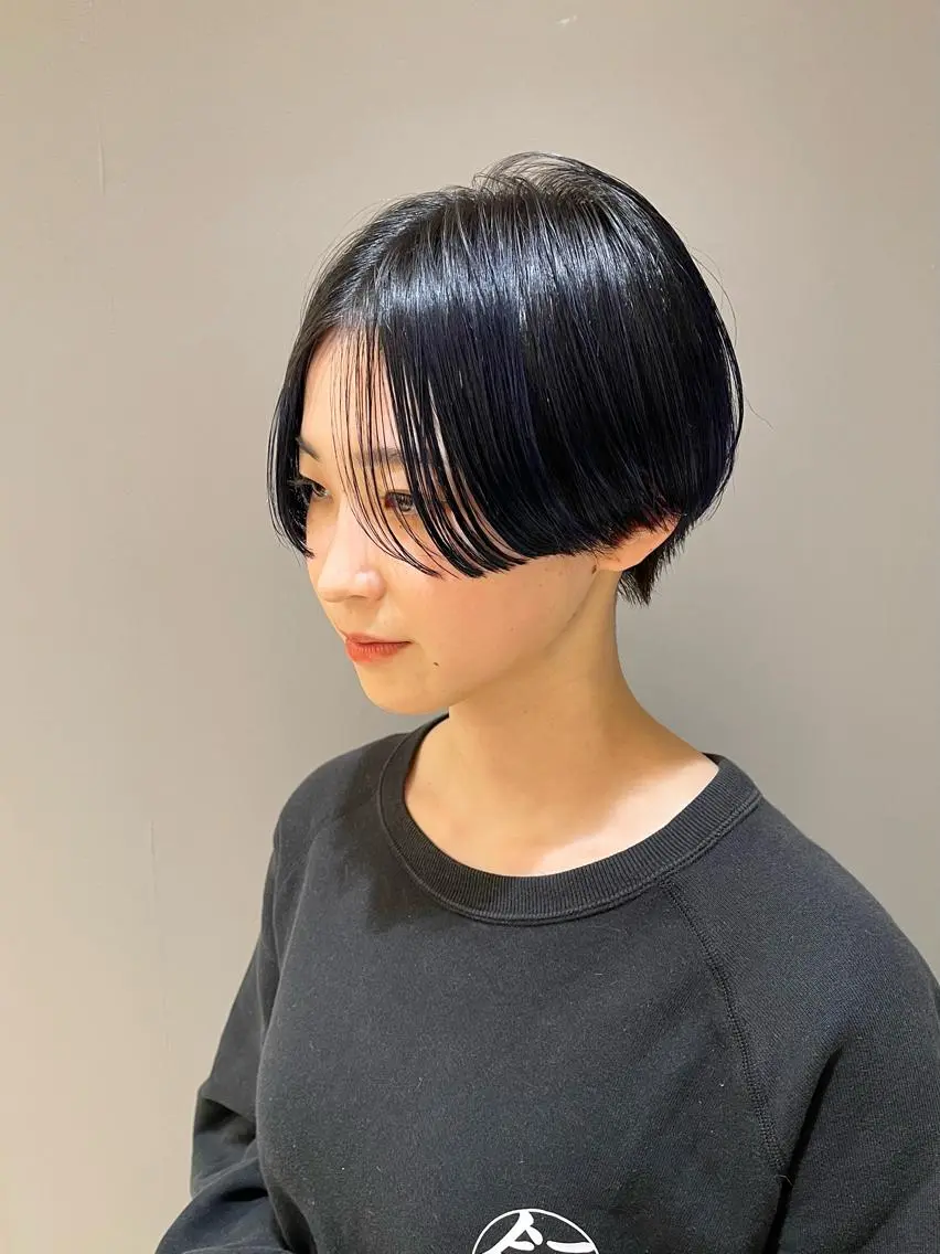 ショート ショートボブ ハンサムショート 丸みショート ボブ ショートヘア 荻窪/ショートヘア✨ ショートボブ長松大哉のヘアスタイル